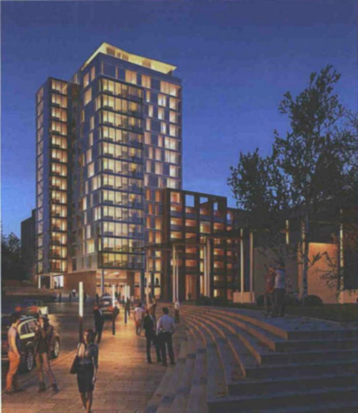 gannon properties tower block cgi render