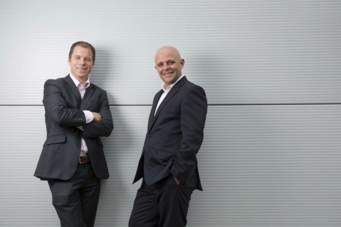 Liam Tracey, CEO GoldStar Telecom and Anthony Tattan, Commercial Sales Director IP Telecom 6
