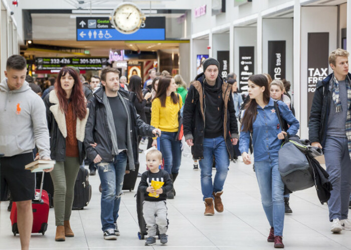 Dublin Airport Passengers a